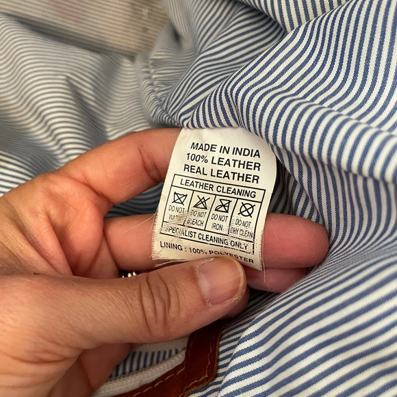 Noonday Collection Rustic Leather Tote Bag - Picture 10 of 10